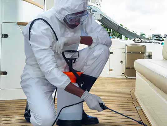 Απολύμανση πλοίων